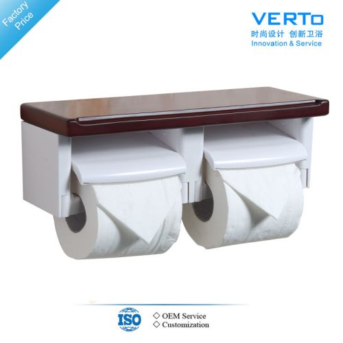 Wood Toilet Paper Holder