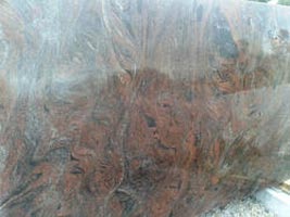 Bush Hammered Bosh Paradise Granite Slab, Color : Multicolors