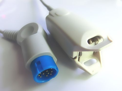 Adult Finger Clip Spo2 Sensor, Brand Name : Mindray