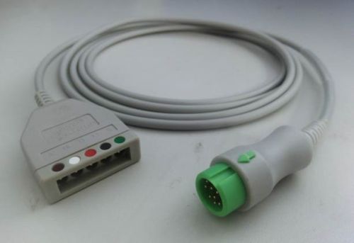 ECG Trunk Lead Wires- 12pin 5leads, Brand Name : Mindray