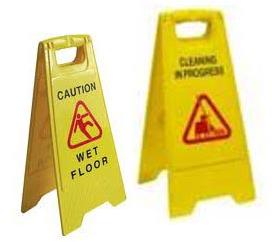 Rectengular Plastic Caution Board, For Danger, Direction, Safety Signage, Size : Multisizes