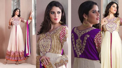 Indian Treasures White Salwar Kameez