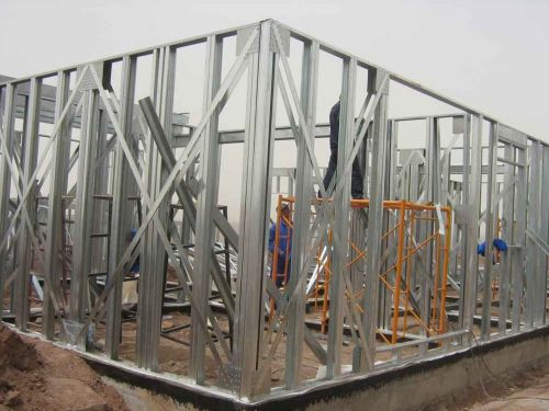 Aluminum Coated Light Steel Frame, Length : 4-6 Feet, 6-8 Feet