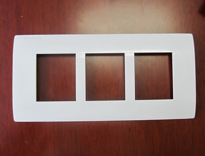 Plastic Electronic Switch Upper Cover, Packaging Type : White