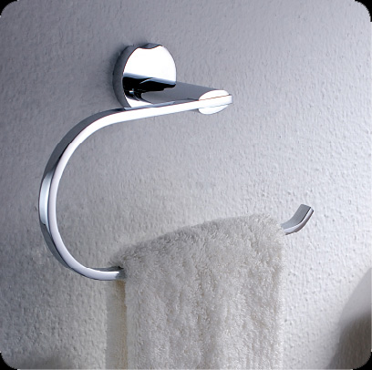 Cheap Brass Chromed Towel Ring, Brand Name : EASY
