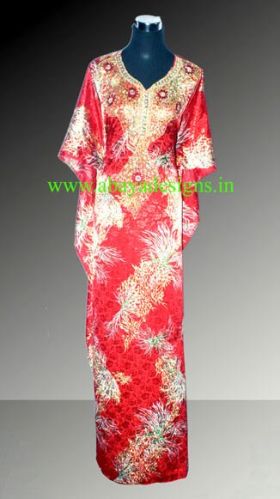 Printed kaftan