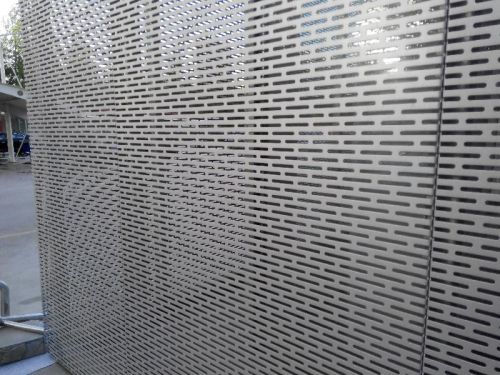 Staggered Pitch Octagonal Holes Perforated Plate Sheet