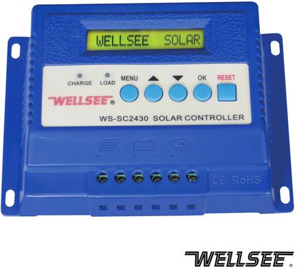 Solar Three Stage Charge, Discharge Controller, Brand Name : Wellsee