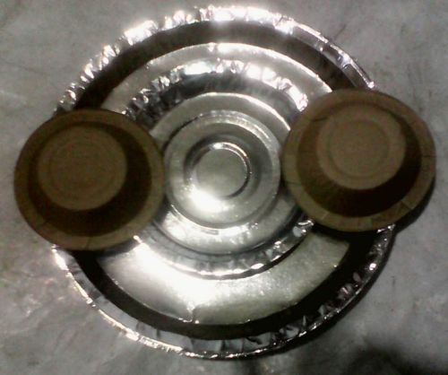 Silver Laminated Paper Plates