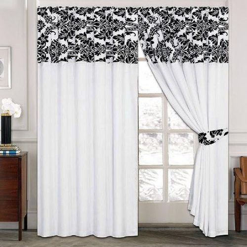 Plain Polyester Designer Window Curtains, Technics : Knitted