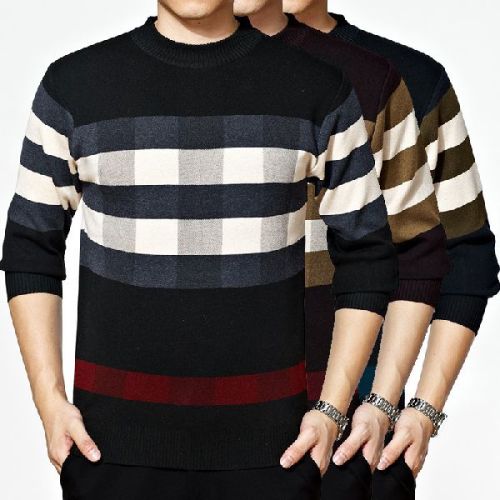 Plain Cotton Mens Woolen Sweater, Feature : Anti-Wrinkle, Comfortable, Easily Washable, Embroidered