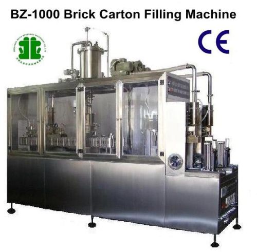 Semi Automatic Liquid Brick Carton Filling Systems