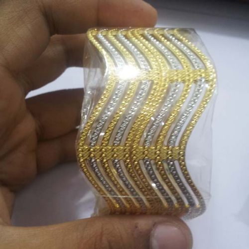 Polished Gold Plated Bracelet, Style : Antique