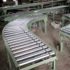 Polished Metal Conveyor Rollers, For Moving Goods