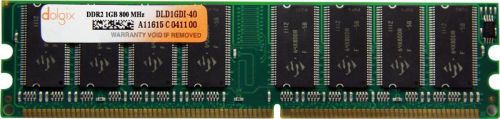 Dolgix Laptop 1GB DDR2 800Mhz Memory Module