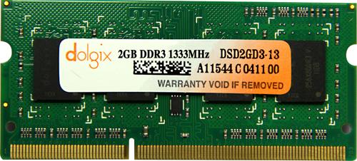 Dolgix Laptop 4GB DDR3 1333Mhz Memory RAM