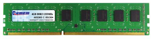 Qumem Desktop 4GB DDR3 1333mhz Memory RAM