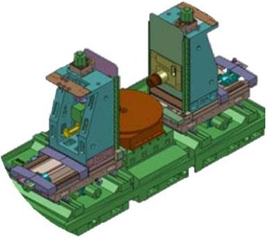 Double Horizontal Machining Center Combination Machine Tool