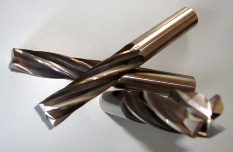 Polished Metal End Mill Cutters, For Industrial, Color : Metallic