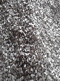 Round Buffalo Horn Button Blanks, Technics : Covered