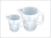 Round Plastic Measuring Jug, For Measurement, Style : Common