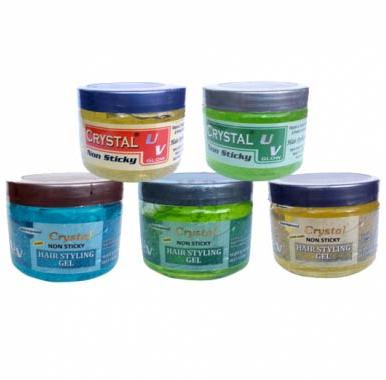 Crystal Hair Styling Gel, For Parlor, Personal, Packaging Size : 50 Ml, 125 Ml, 200 Ml