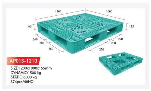 Plastic Single Pallets for Stackable