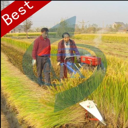 Hand Push Mini Rice & Wheat Harvester Machine