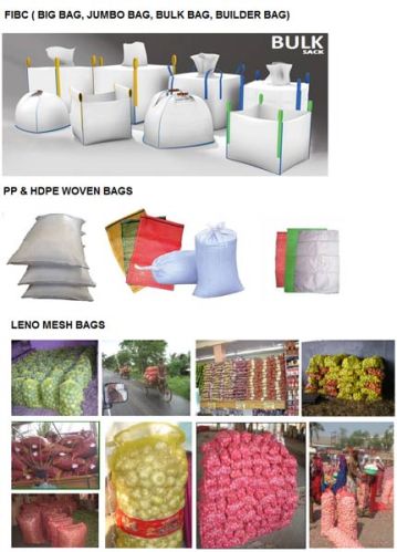 PP Bags, HDPE Woven Bags