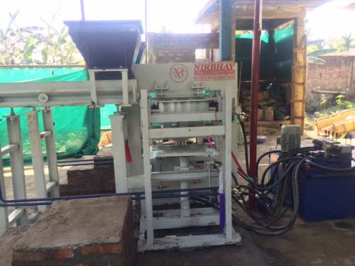 Manual Fly Ash & Paver Block Making Machine