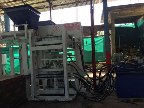 Semi Automatic Fly Ash Brick & Paver Block Machine