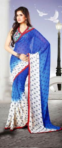 Designer sarees, Material : Soft Silk