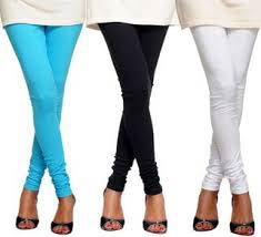Ladies leggings, Material : Cotton Lycra