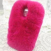Fur Mobile Phone Covers, Packaging Type : White, Black & Pink