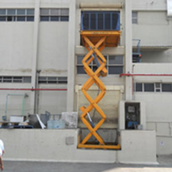 Double High Hydraulic Scissor Lift