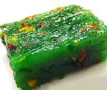 Green Badami Halwa