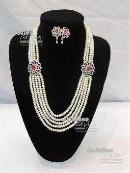 Pearl Necklace Set