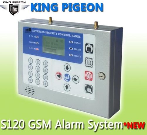 New LCD Display Menu, Office GSM Alarm System
