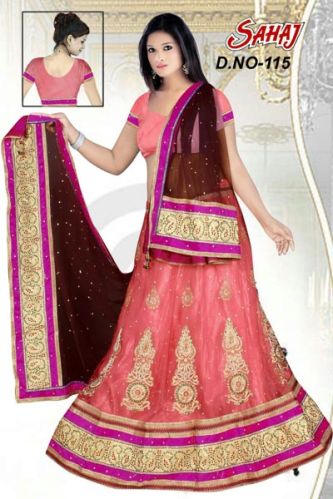 Bridal Lehenga Choli, Occasion : Bridal Wear