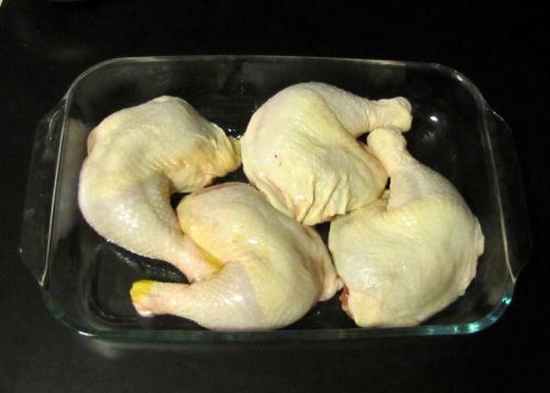 Frozen Chicken Leg Quarters