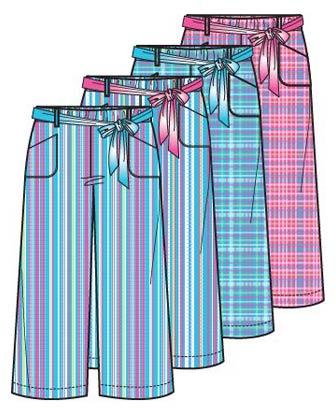 Ladies Cotton Night Pants