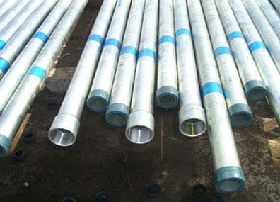 Round Polished Galvanized Pipes, For Construction, Industrial, Length : 1-5Mtr, 10-15Mtr, 5-10Mtr