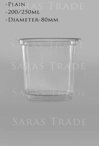 Plain Disposable Platic Glass