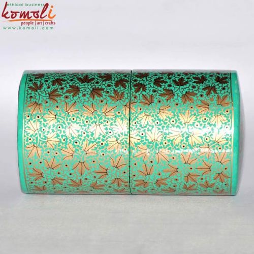 Cylindrical Paper Mache Box