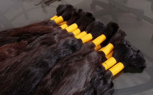 100 VIRGIN REMY INDIAN HUMAN HAIR, Hair Grade : 8A