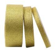 Polyester Decorative Gold Metallic Ribbon