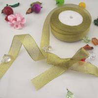 Decorative Polyester Gold Metallic Ribbon