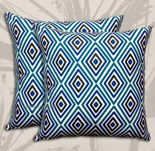 Rectangular Cotton Pigment Printed Cushion Cover, For Sofa, Size : 45cm X 45cm, 50cm X 30cm