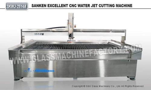 304# steel Waterjet Glass Cutting Machine