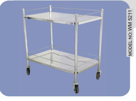 WM 5211 SS Instrument Trolley